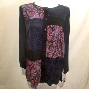 Carole Little Long sleeve buttondown size 16